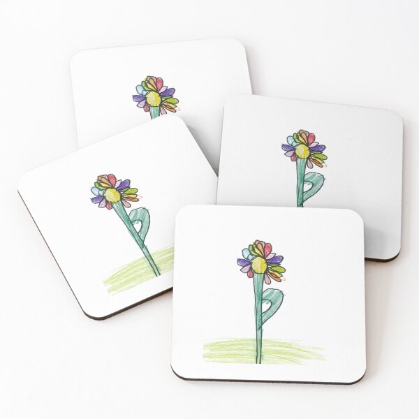 Item preview, Rainbow Blossom Flower – Authentic Kidcore Art by J designed and sold by malenkaa1990.