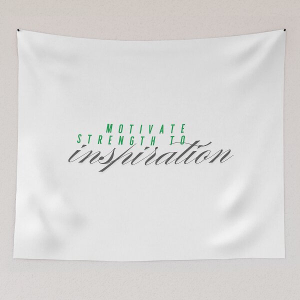 Item preview, Motivate strength to inspiration designed and sold by ArtistTejal.