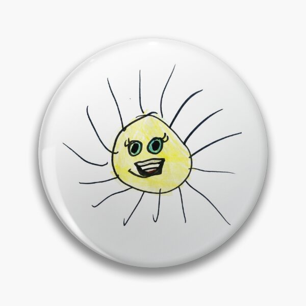 Item preview, Happy Smiling Sun – Authentic Kidcore Art by J designed and sold by malenkaa1990.