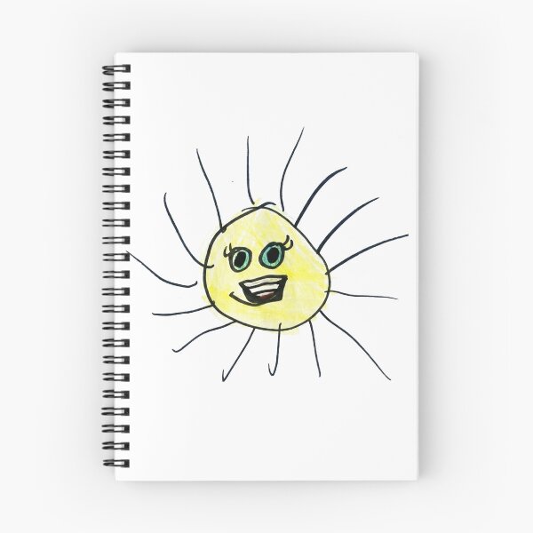 Item preview, Happy Smiling Sun – Authentic Kidcore Art by J designed and sold by malenkaa1990.