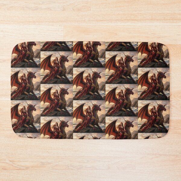 Item preview, ​The Dragon and his Lady on the Coast. designed and sold by JoyNest = "The nest of joy".