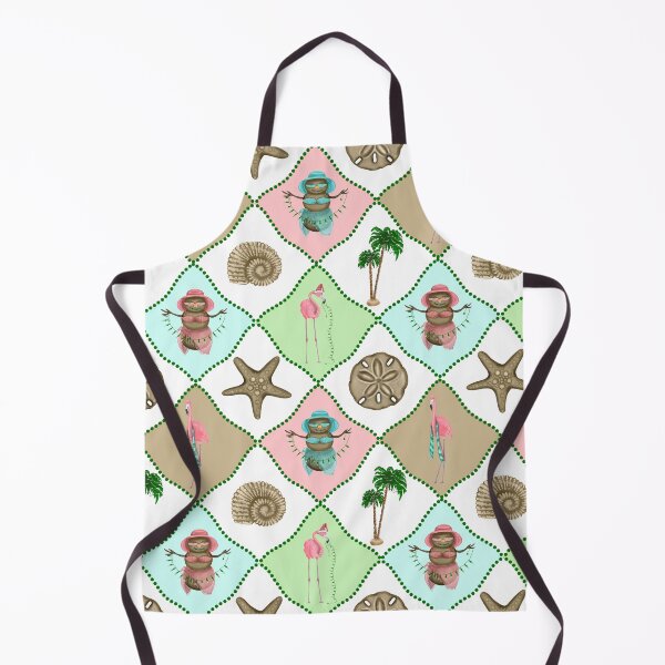 Item preview, Harlequin Quilt Design Part of Coastal Christmas Collection in Pink, Blue and Sand designed and sold by PD-Coastal.