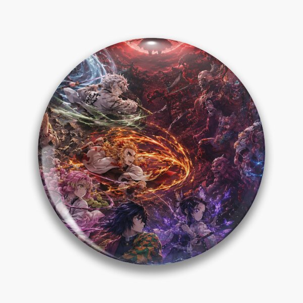 Item preview, Hashiras vs Upper Moons Fan Art designed and sold by Kaizen Curse.