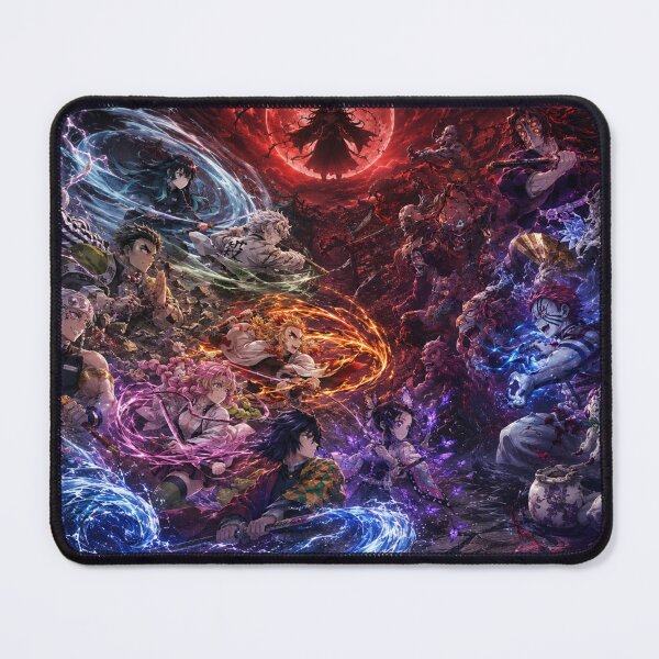 Item preview, Hashiras vs Upper Moons Fan Art designed and sold by Kaizen Curse.