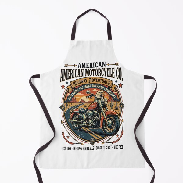 Item preview, American Motorcycle Co. Highway Adventures Vintage Shirt designed and sold by BetonikDesigner.