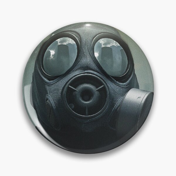 Item preview, COD MW4 DMZ SAS Gas Mask Soldier Close Up Modern Warfare designed and sold by BubblePopRed.