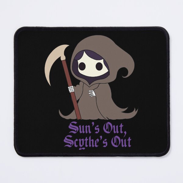 Item preview, Sun's Out, Scythe's Out | Cute Kawaii Grim Reaper Summer Design designed and sold by Hallowed Artistry.