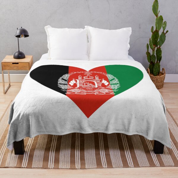 Item preview, Afghanistan Heart Flag | I Love Afghanistan Patriotic designed and sold by NTGUILTY.