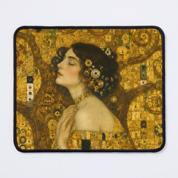 Item preview, Klimt style painting with woman designed and sold by BlueLineLAX.
