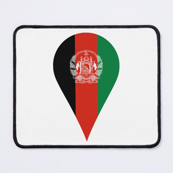 Item preview, Afghanistan Flag Location Pin Map Marker | Afghan Destination GPS designed and sold by NTGUILTY.