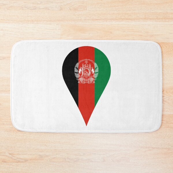 Item preview, Afghanistan Flag Location Pin Map Marker | Afghan Destination GPS designed and sold by NTGUILTY.