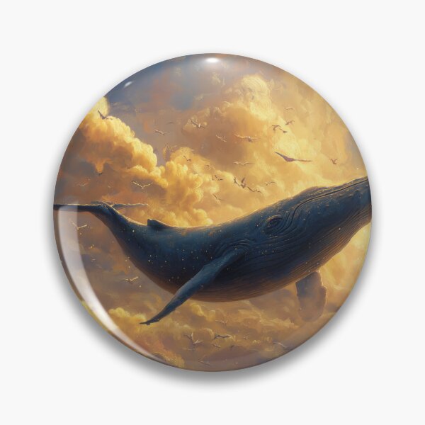Item preview, Whale Swimming Through the Clouds designed and sold by Rtymer.