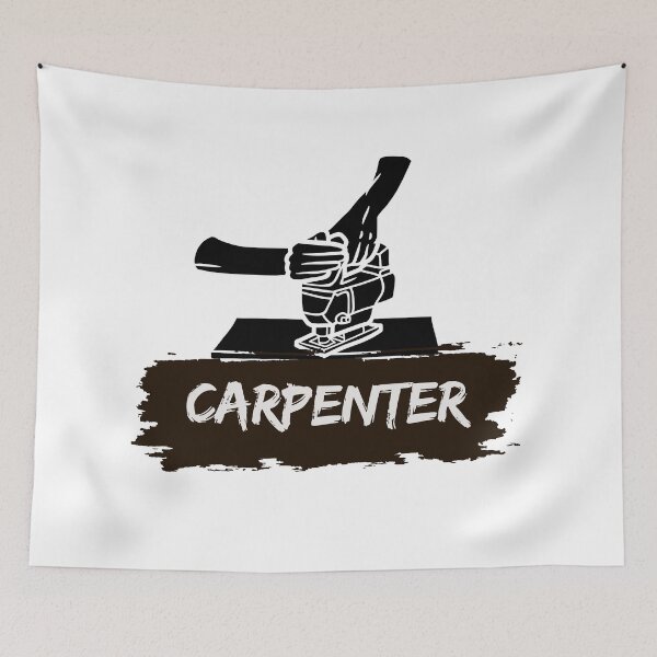 Item preview, Carpenter Design | Woodworker & Skilled Trades Professional Gift designed and sold by ChooseAndPrint.