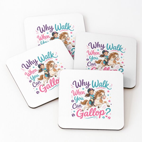Item preview, Why Walk When You Can Gallop Horse Riding designed and sold by planetreynolds.