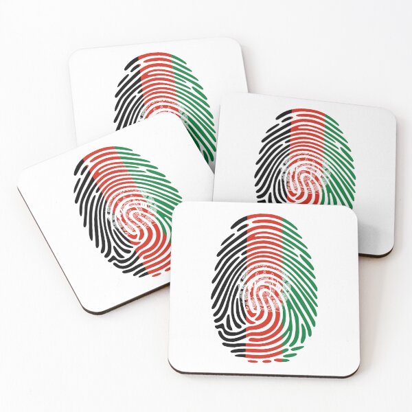 Item preview, Afghanistan Flag Fingerprint Identity | Afghan DNA Heritage designed and sold by NTGUILTY.