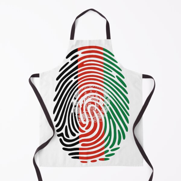 Item preview, Afghanistan Flag Fingerprint Identity | Afghan DNA Heritage designed and sold by NTGUILTY.