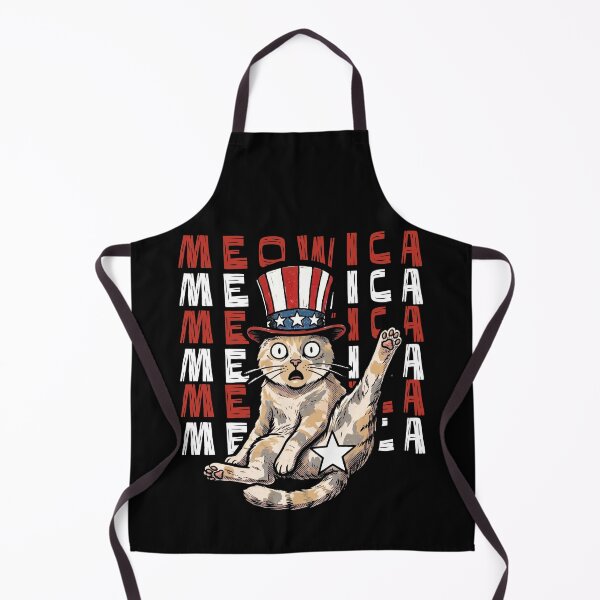 Item preview, Meowica Cat Patriotic Hat Funny Feline Lover designed and sold by d247.