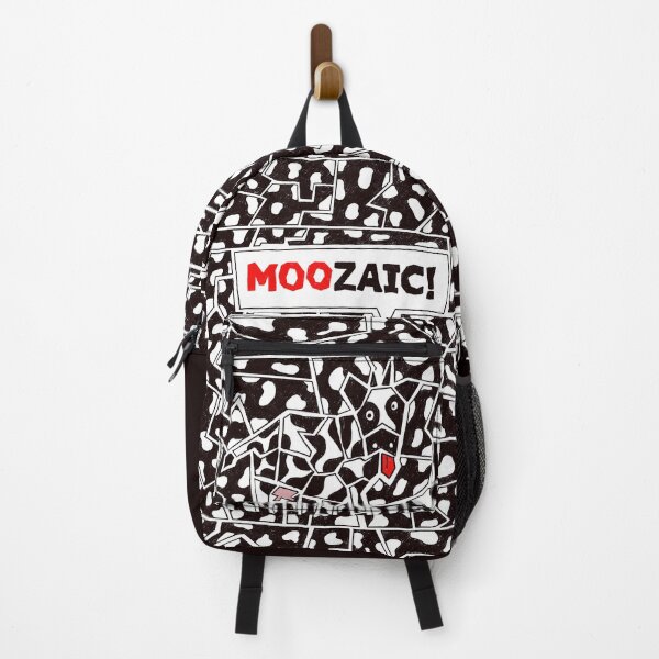 Item preview, Moozaic Funny Cow Cowprint Mosaic Doodle designed and sold by Dibujo Divertido.