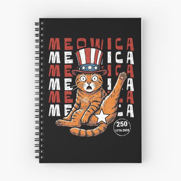 Item preview, Meowica Cat National Celebration Humor Design designed and sold by d247.
