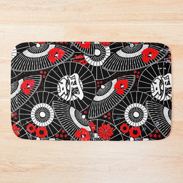 Item preview, Vintage Asian Parasol Pattern In Red, Black And White  designed and sold by DEC02.