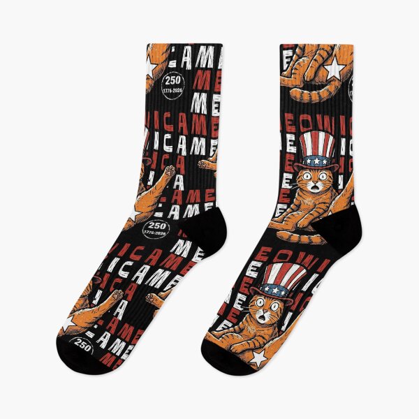 Item preview, Meowica Cat National Celebration Humor Design designed and sold by d247.