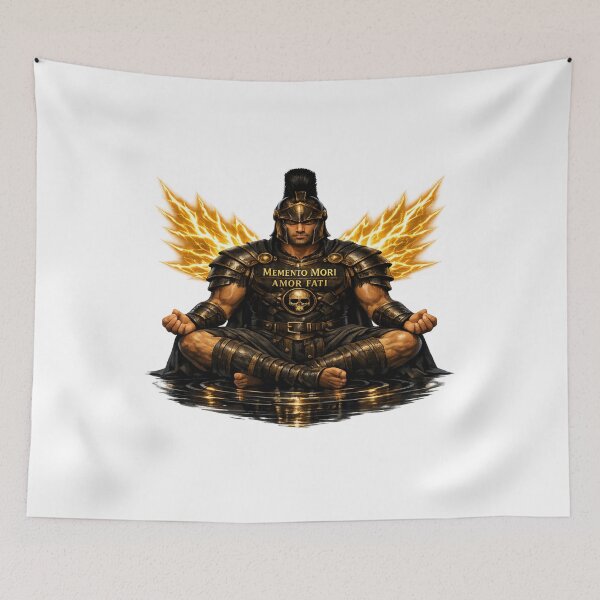 Item preview, Stoic Warrior Stillness, Memento Mori Power designed and sold by Dresut.