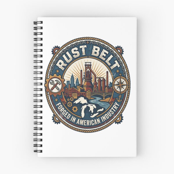 Item preview, Rust Belt Pride: Forged in American Industry designed and sold by BetonikDesigner.