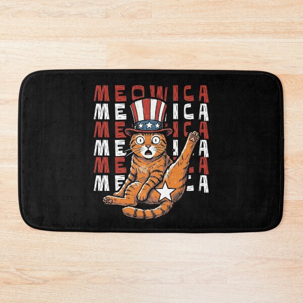 Item preview, Meowica Cat Patriotic Striped Hat Feline designed and sold by d247.