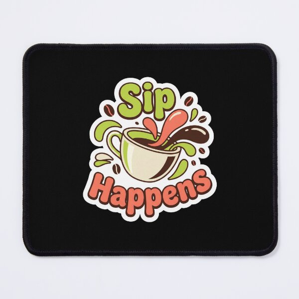 Item preview, Sip Happens Colorful Coffee Splash designed and sold by Sketchlegacy.