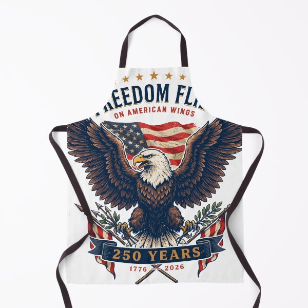 Item preview, Freedom Flies on American Wings - America 250th Anniversary 1776-2026 designed and sold by PatrioticPrints250.