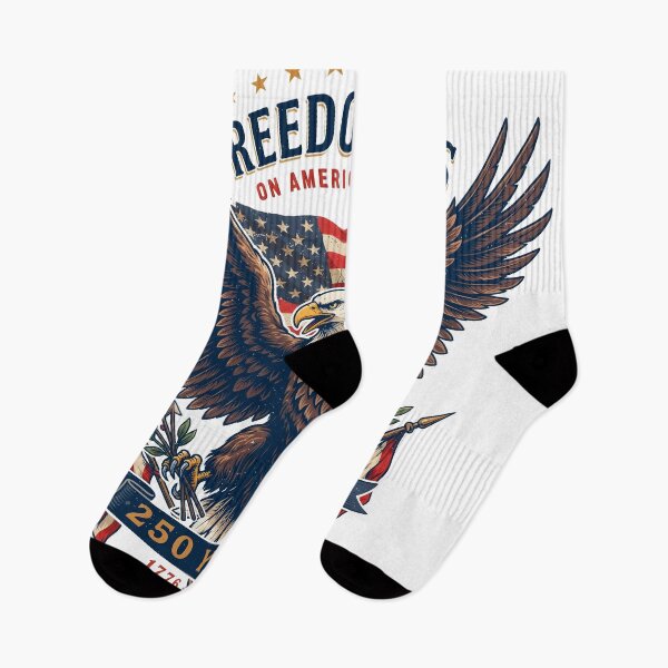 Item preview, Freedom Flies on American Wings - America 250th Anniversary 1776-2026 designed and sold by PatrioticPrints250.