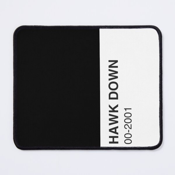 Item preview, Hawk Down Movie Black Colour Swatch - Full Width designed and sold by The Colourful Game.