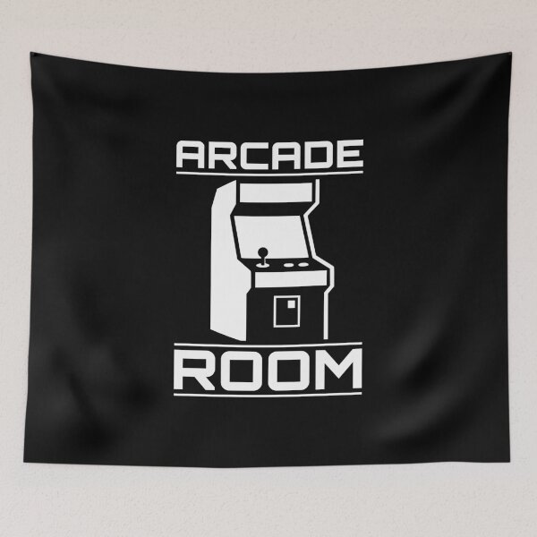 Item preview, Arcade Room Retro Cabinet Minimalist Design designed and sold by AnnSign.