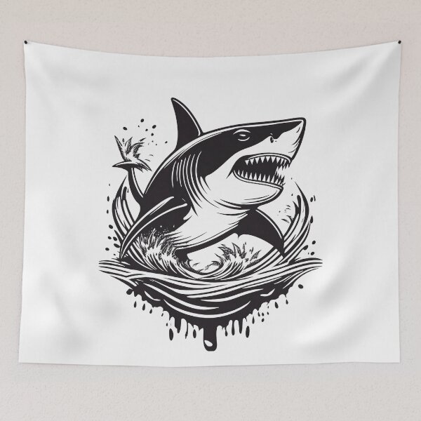 Item preview, Stay Sharp Like a Shark designed and sold by RockitBaby.