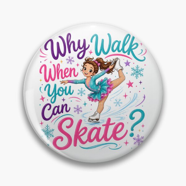 Item preview, Why Walk When You Can Skate Ice Skating designed and sold by planetreynolds.