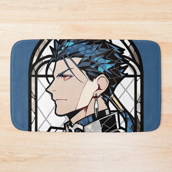 Item preview, Stained Glass Cú Chulainn designed and sold by SchellStation.