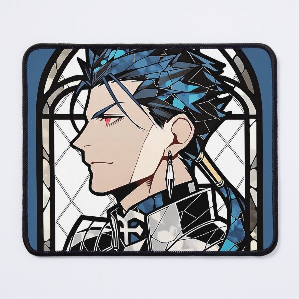 Item preview, Stained Glass Cú Chulainn designed and sold by SchellStation.