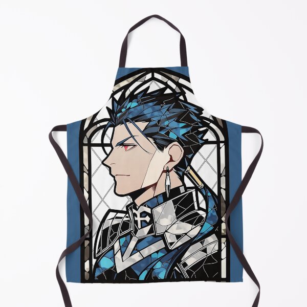 Item preview, Stained Glass Cú Chulainn designed and sold by SchellStation.