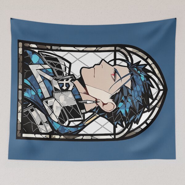 Item preview, Stained Glass Cú Chulainn designed and sold by SchellStation.
