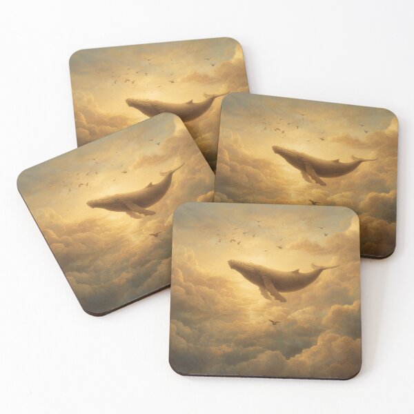 Item preview, Whale Swimming Through the Clouds designed and sold by Rtymer.