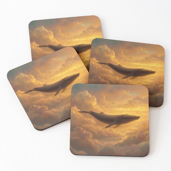 Item preview, Whale Swimming Through the Clouds designed and sold by Rtymer.