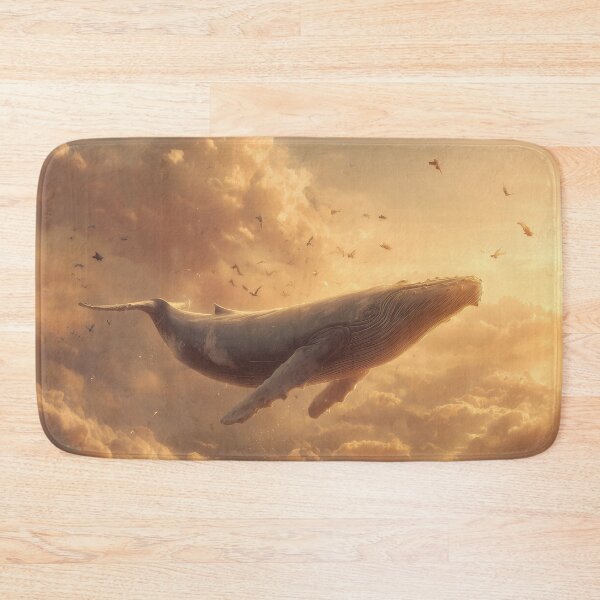 Item preview, Whale Swimming Through the Clouds designed and sold by Rtymer.