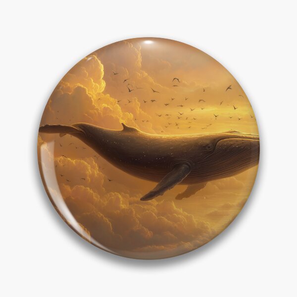 Item preview, Whale Swimming Through the Clouds designed and sold by Rtymer.