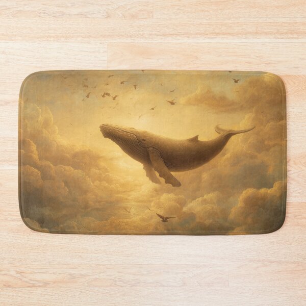 Item preview, Whale Swimming Through the Clouds designed and sold by Rtymer.