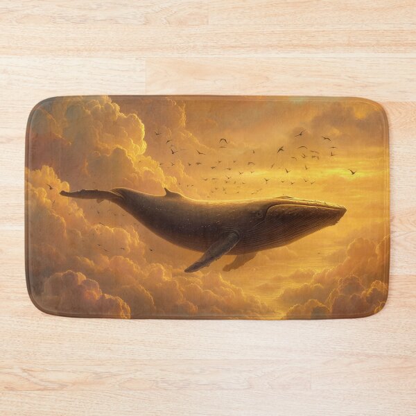 Item preview, Whale Swimming Through the Clouds designed and sold by Rtymer.