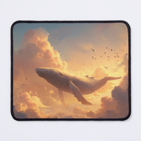 Item preview, Whale Swimming Through the Clouds designed and sold by Rtymer.