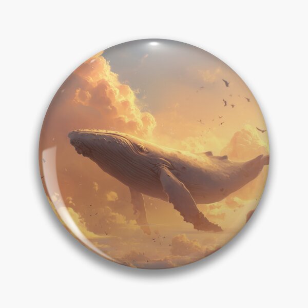 Item preview, Whale Swimming Through the Clouds designed and sold by Rtymer.