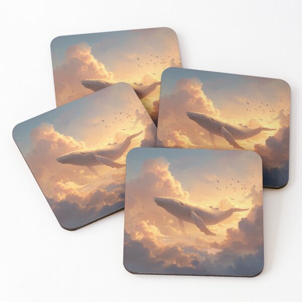 Item preview, Whale Swimming Through the Clouds designed and sold by Rtymer.