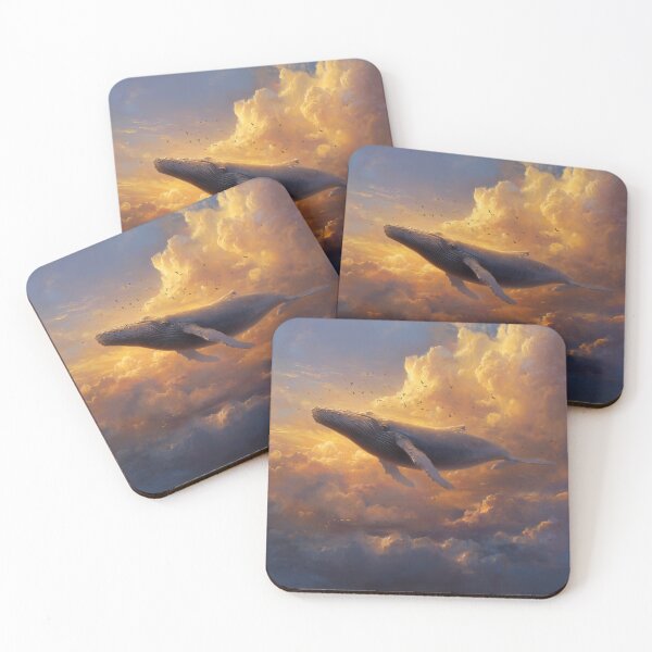 Item preview, Whale Swimming Through the Clouds designed and sold by Rtymer.