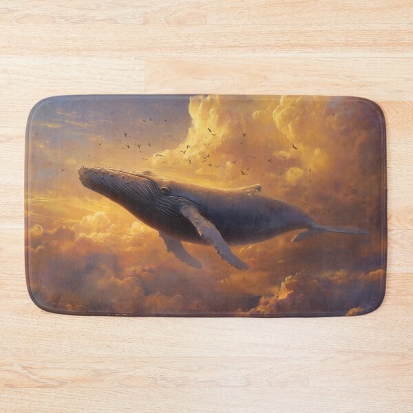 Item preview, Whale Swimming Through the Clouds designed and sold by Rtymer.